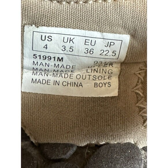 Timberland Sandals Size 4 Boys Brown Outdoor Hiking Camping - Picture 7 of 7